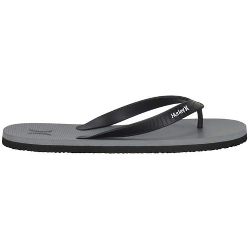 Hurley Dawn Flip Flop for Men 9 Medium Grey